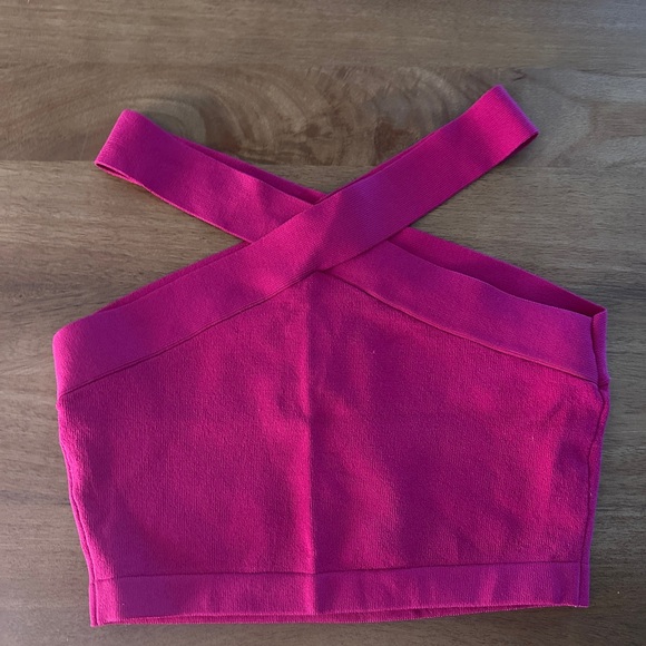 Aritzia Babaton Criss Cross Cropped Tank Granita
Pink, Medium - Picture 4 of 4